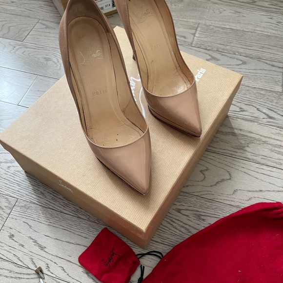 Christian Louboutin 120mm Pigalle Platform 37.5 - Picture 2 of 9